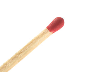 matchstick on white