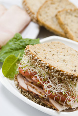 ham gourmet sandwich