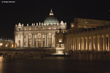 Fototapeta na wymiar Rzym - Bazylika Świętego Piotra w Watykanie