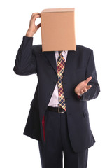 Box Man - Thinking