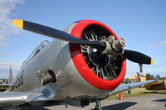 British Harvard aircraft