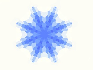 Fractal snow flake