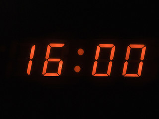 four  o clock pm