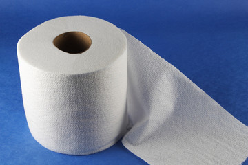 Toilet paper unrolled