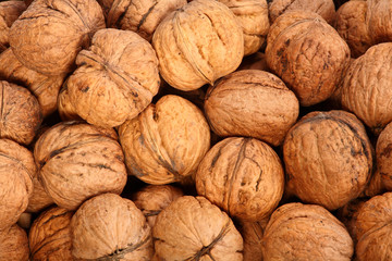 Walnuts  background