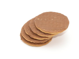tas de biscuits au chocolat