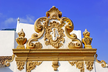 Fototapeta na wymiar Portugalia, Algarve, Lagos: typowej architektury Detail