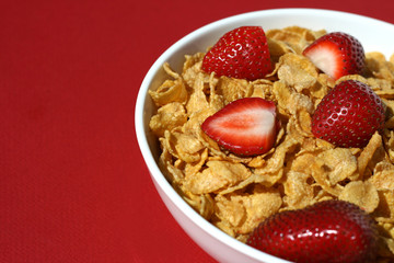 Breakfast - Cornflakes and Berries
