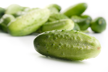 Green cucumber