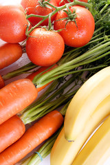 Fruits and vegetables