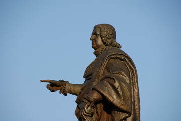 Fototapeta na wymiar Statue de Stanislas, Nancy