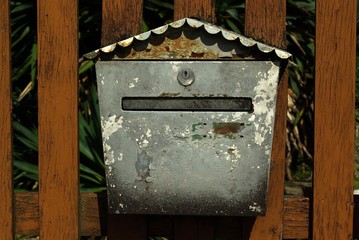 boîte à lettre rétro