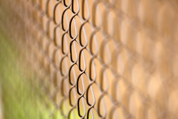 Wire netting - depth of field