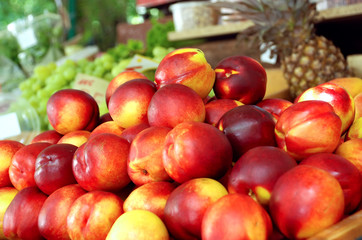 pile of nectarines