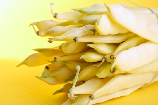 Yellow runner bean