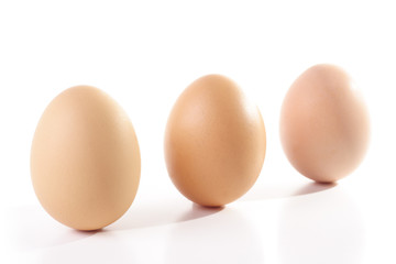 Three eggs