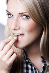 girl and fruits 3