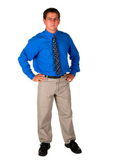 business man standing