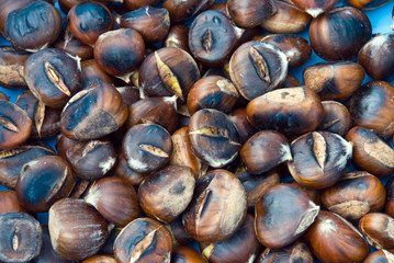 geröstete kastanien