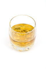 whiskey in a glass