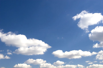 Naklejka na ściany i meble Sky ad clouds