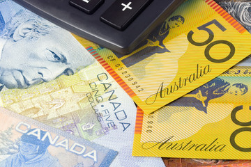 Australia and Canadian currency pair used in forex trading