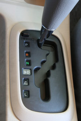 car automatic transmission gear panel