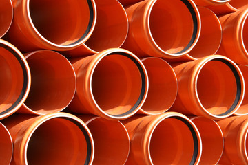 PVC pipes texture