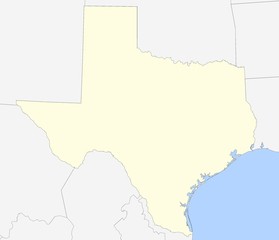 Texas map
