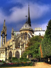 Fototapeta na wymiar Notre Dame - Paryż, Frankreich