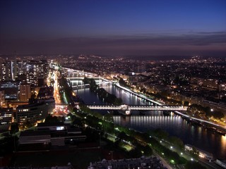 Fototapeta na wymiar River Seine - Paris, France