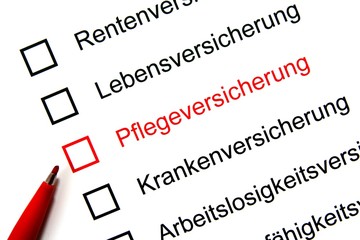 Pflegeversicherung