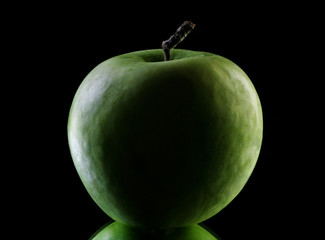 Apple in dark