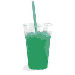 bicchiere con granita