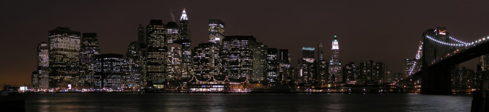 Fototapeta Skyline Financial District New York