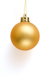 Golden Christmas Ball