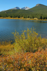 Lily Lake and Longs Peak; Rocky Mountain National Park