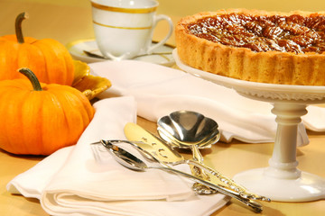 Pecan pie dessert