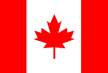 Fototapeta na wymiar canada flag