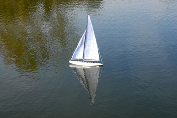 Little sailboat