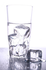 Drink with water drops
