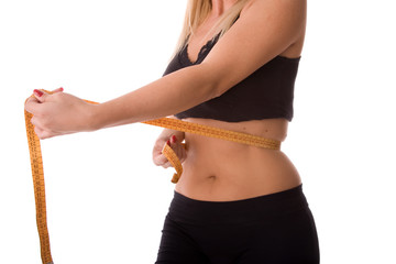 measuring waist