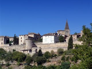 Fototapeta na wymiar Castelnau-de-Montmiral (Francia)