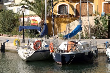 Fototapeta na wymiar Port Saplaya - Alboraya (Valencia) Spain