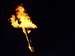 Burning Cross