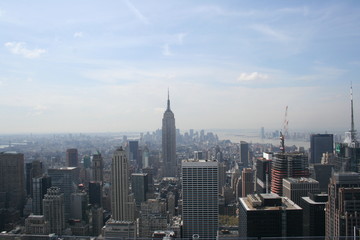 Fototapeta na wymiar panorama new york