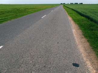 asphalt road