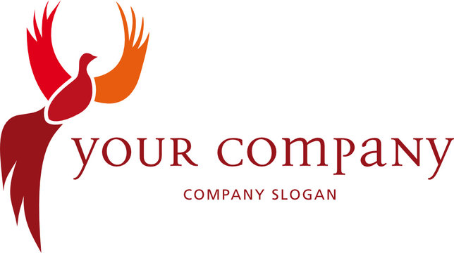 logo mit vogel