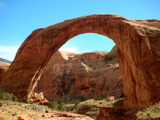 rainbow bridge-highest natural bridge in the world