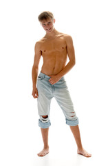 lad in jeans